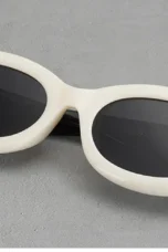 Thick Rim Round Sunglasses
