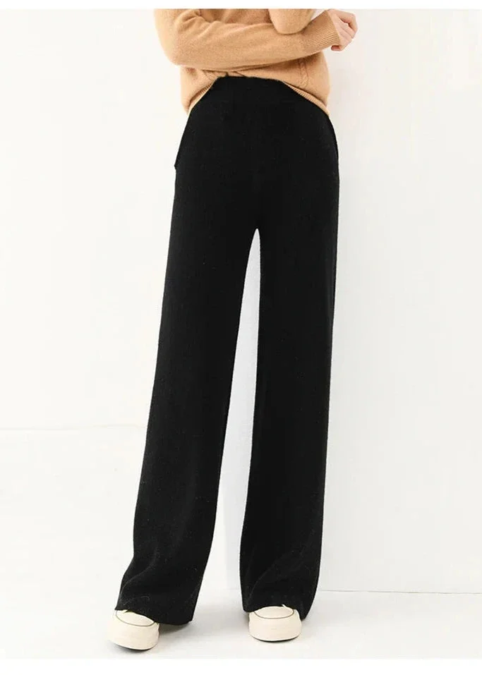 Gracieuse | 100% Merino Wool Knit Pants