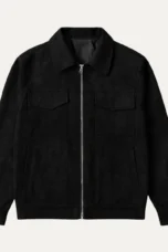 Rosario | Faux Suede Flap Pocket Jacket