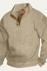 Régis | Cashmere Blend Cable Knit Sweater