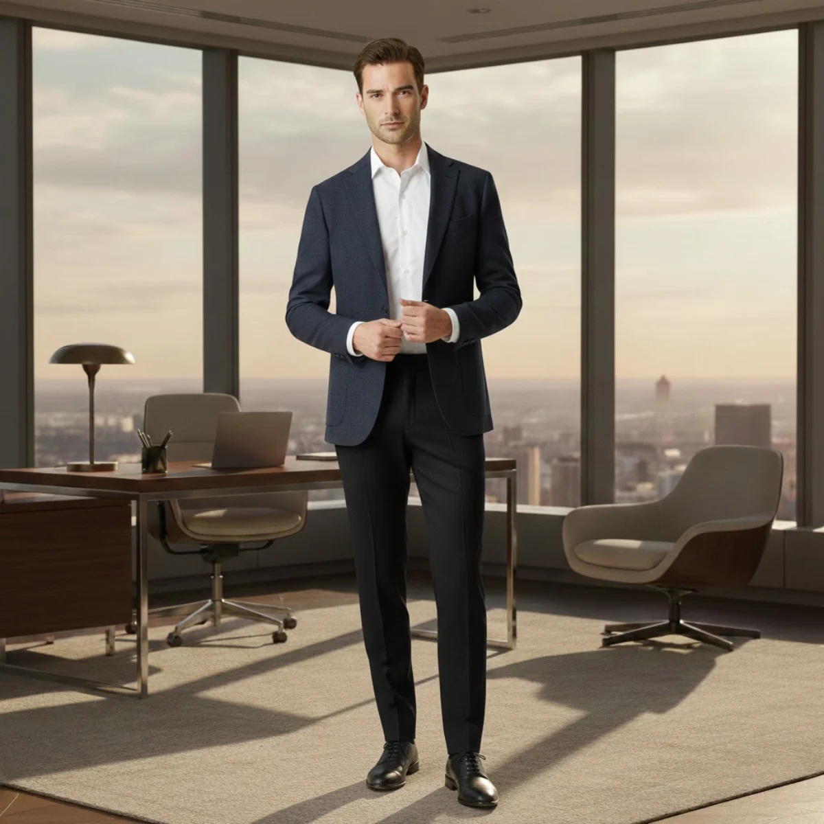 Charlotte | Tailored Slim Suit Trousers