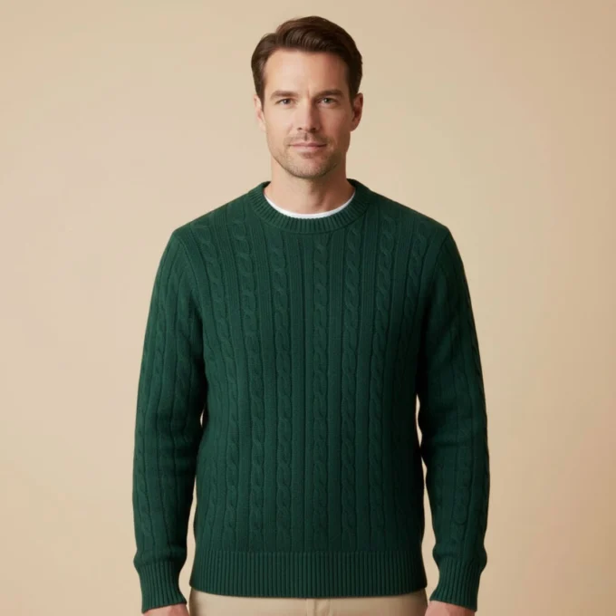 Gédéon | Cashmere Merino Cable Knit