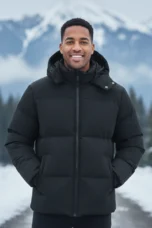 Nestor | Quilted Hooded Puffer Jacket