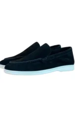 Henri | Apron Stitch Suede Loafers