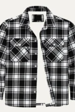 Lambert | Fleece Lined Plaid Work Jacket