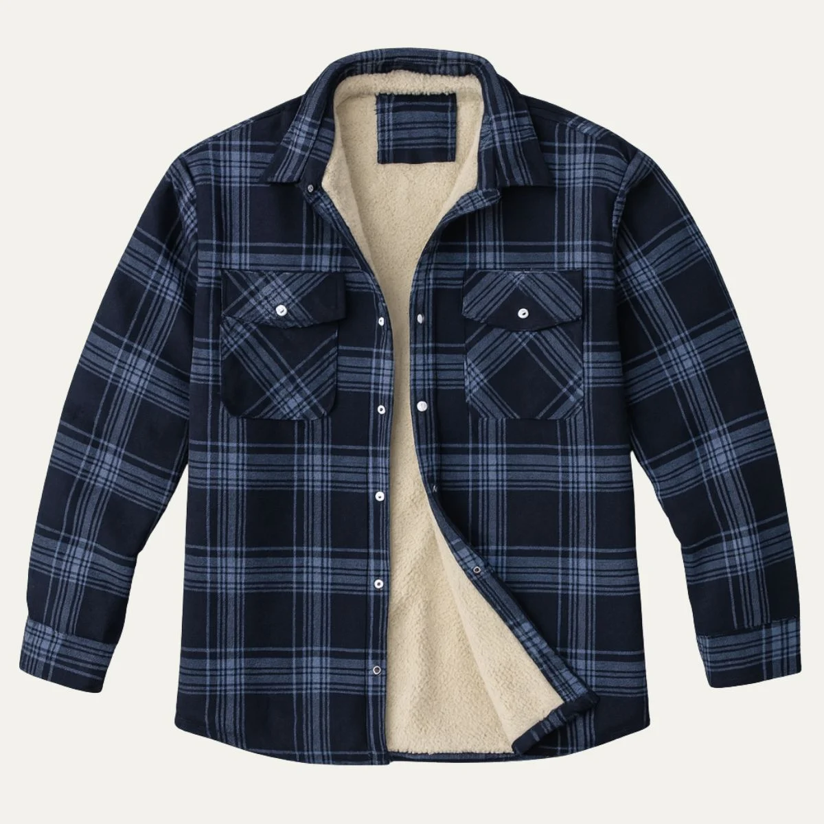 Lambert | Fleece Lined Plaid Work Jacket
