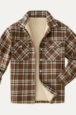 Lambert | Fleece Lined Plaid Work Jacket