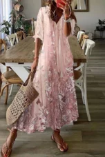 Miriam | Lined Scalloped Lace Midi Dress