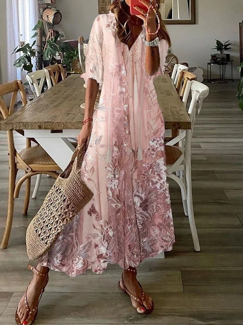 Miriam | Lined Scalloped Lace Midi Dress