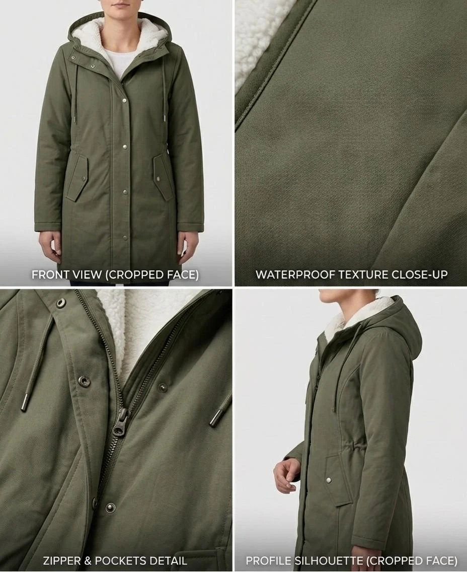 Amélie™ | Fleece-Lined Waterproof Parka