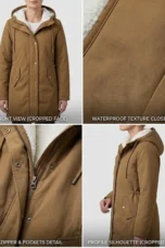 Amélie | Waterproof Fleece-Lined Parka