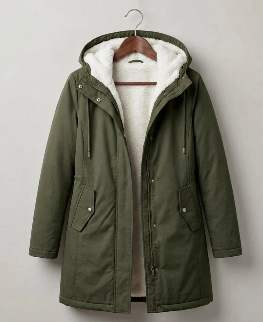 Amélie | Waterproof Fleece-Lined Parka