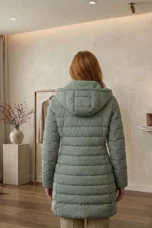 Georgina | Fleece Lined Quilted A-Line Coat