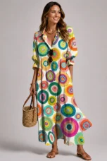 Rosine | Unlined Floral Maxi Dress