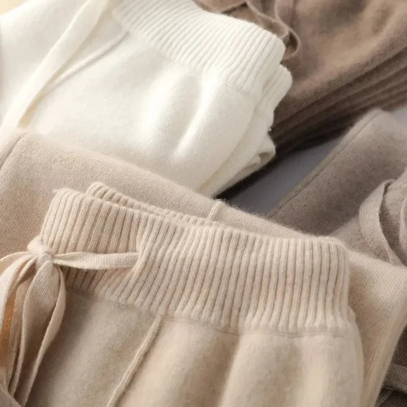 Guillemette | Cashmere Blend Knit Pants