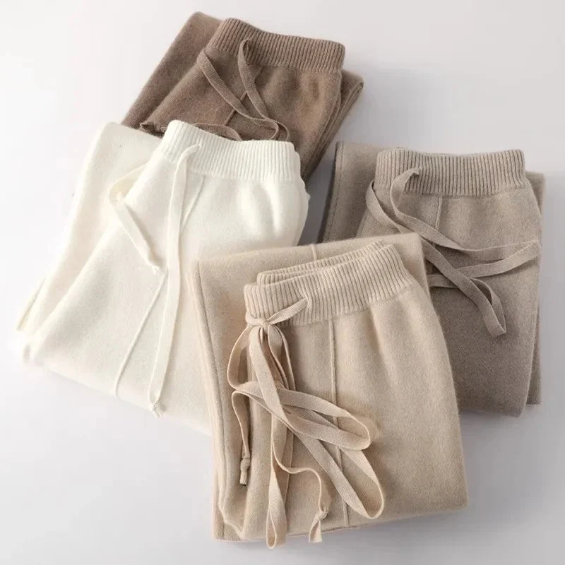 Guillemette | Cashmere Blend Knit Pants