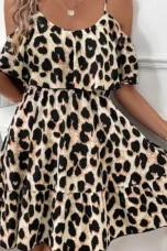 Imelda | Leopard Print Slip Dress