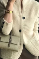 Florence | Stand Collar Viscose Sweater
