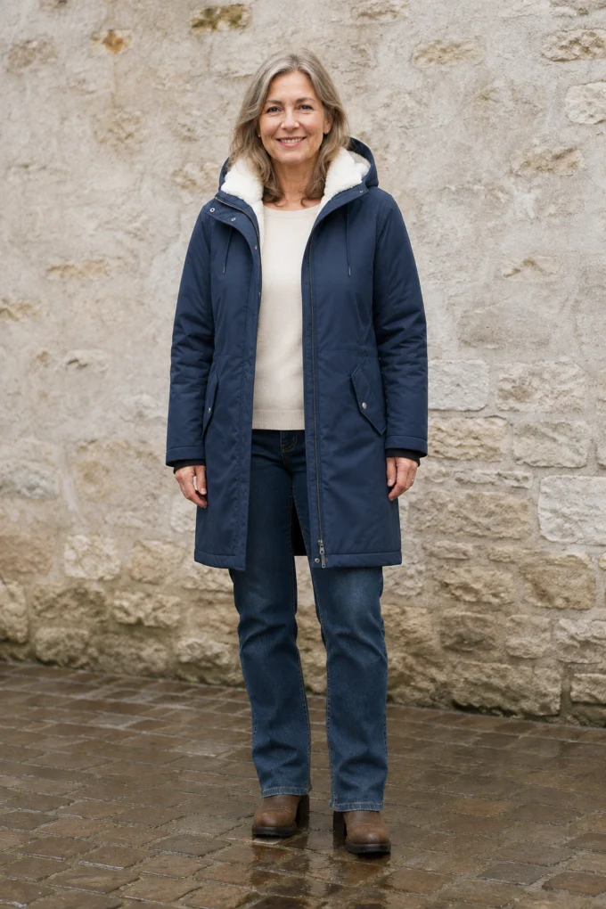 Amélie™ | Waterproof Long Parka — Final Edit open