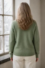 Anette | Warm sweater for cold days - Green