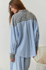 Léonarde | Cotton Blend Two-Piece Pyjamas