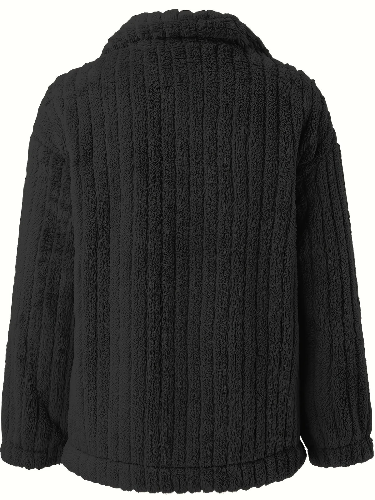 Henriette | Teddy Jacket, Fold-Over Collar