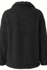 Henriette | Teddy Jacket, Fold-Over Collar