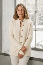 Charlene | Open Front Cardigan - Ivory