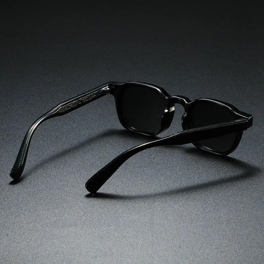 Oversized Acetate Sunglasses, UV400