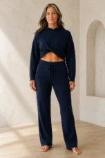 Corduroy Two Piece Lounge Set editorial product photo