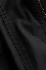 Cotton Blend Hooded Winter Parka cloth close-up