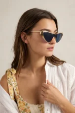 Curved Single Lens Shield Sunglasses