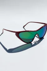 Curved Single Lens Shield Sunglasses