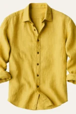 Léa | 100% Linen Long Sleeve Shirt