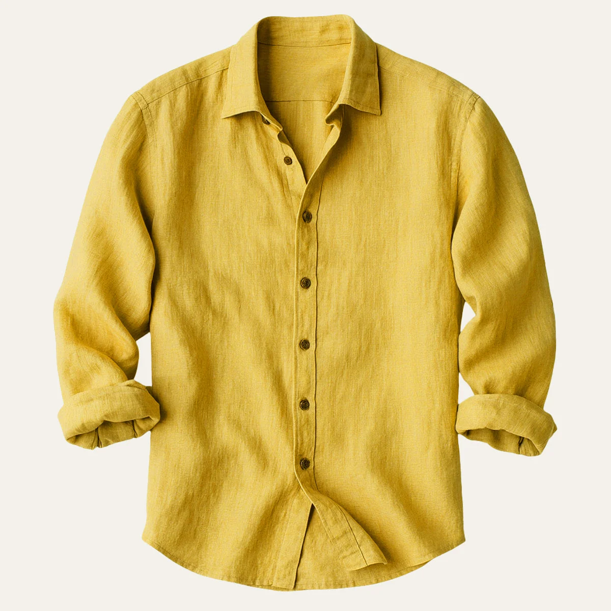 Léa | 100% Linen Long Sleeve Shirt