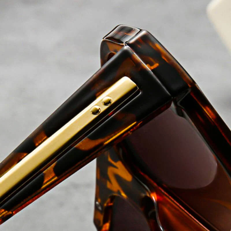 Oversized Square Acetate Sunglasses