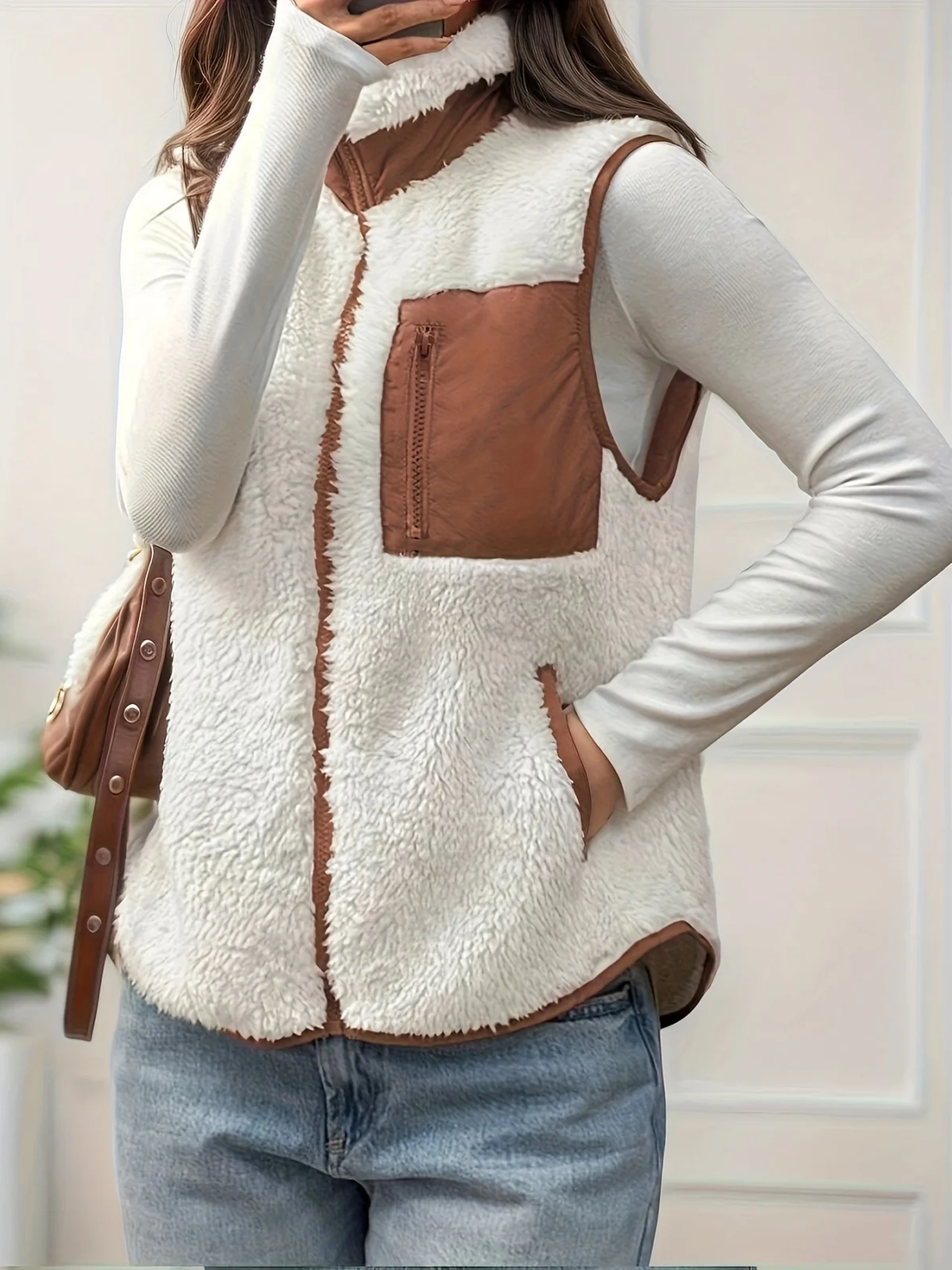 Merilda | Reversible Plush Vest