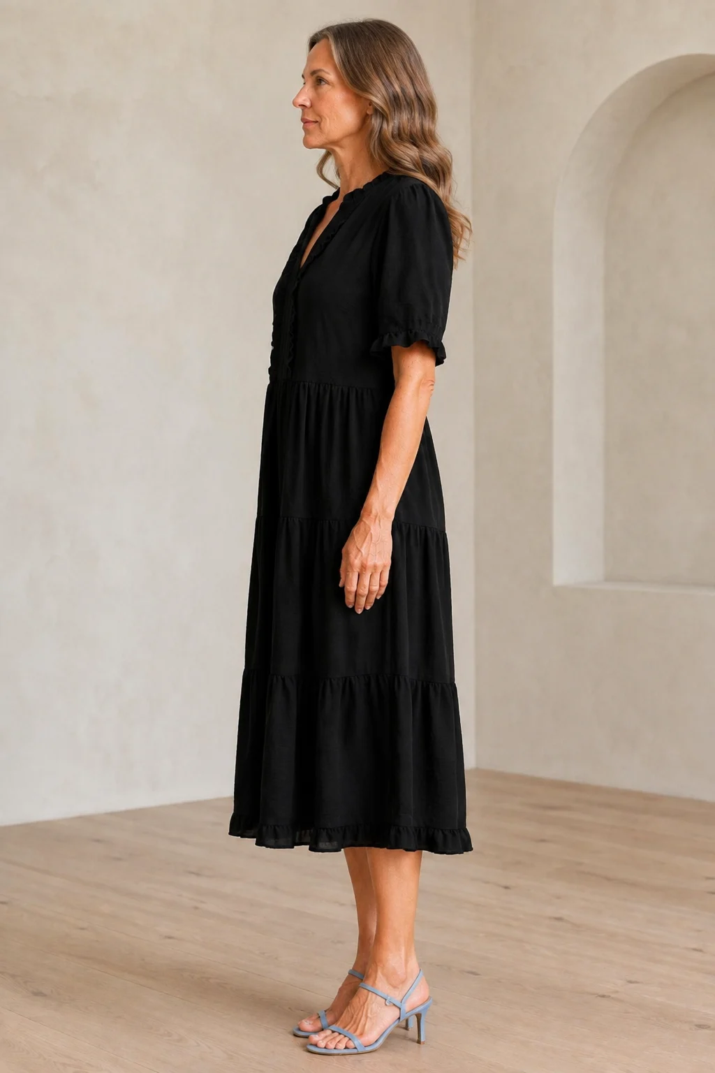LAURENTIDE generated left side view — dress 50