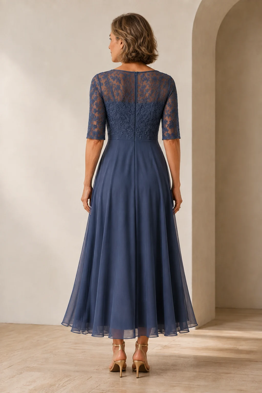 LAURENTIDE generated back view — dress 53