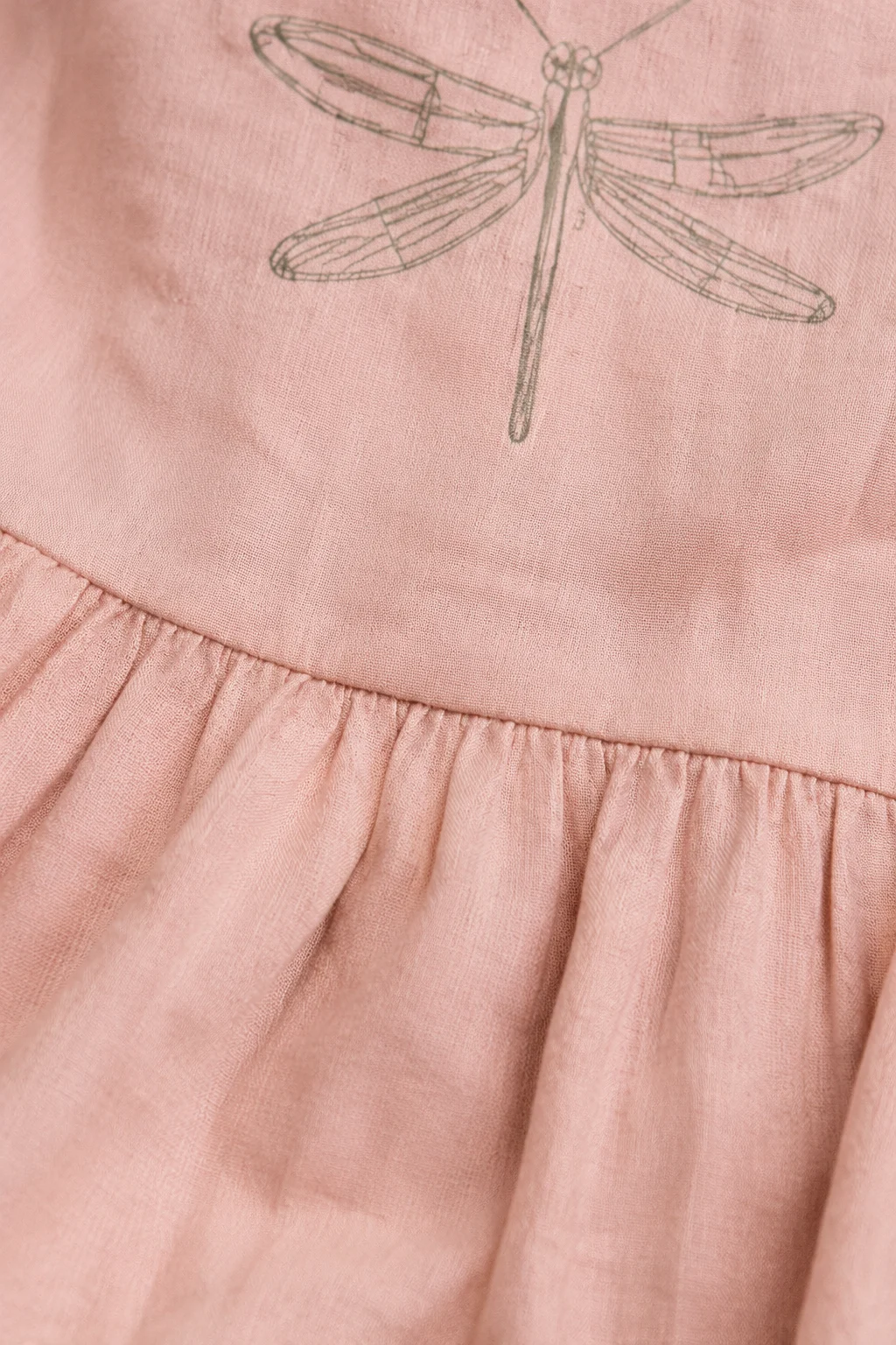 Layered Sleeveless Maxi Dress - fabric close-up