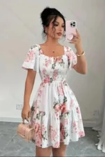 Sylvine | Waist Tie Floral Dress