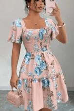 Sylvine | Waist Tie Floral Dress
