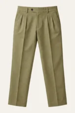 Muriel | Pleated Linen Trousers
