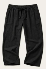 Myrtle | Tapered Linen Blend Trousers