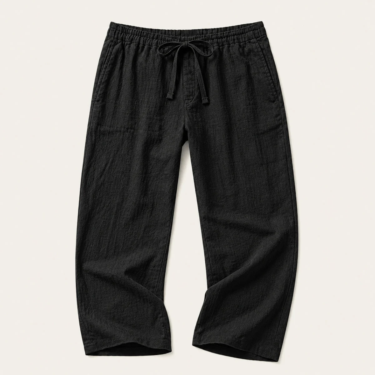 Myrtle | Tapered Linen Blend Trousers