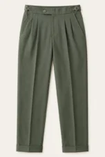 Corinne | Double Pleated High Waist Trousers