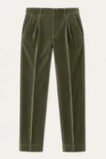 Séraphine | Velvet Straight-Leg Trousers