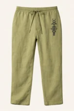 Cecile | Linen Cotton Wide Leg Trousers
