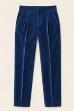 Séraphine | Velvet Straight-Leg Trousers