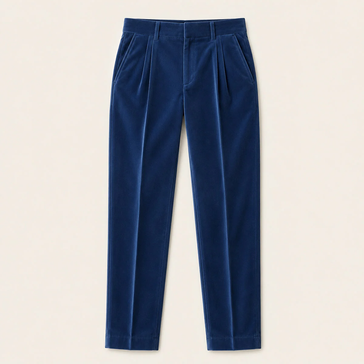 Séraphine | Velvet Straight-Leg Trousers